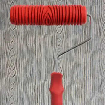 Roll Presset Udskrivning Tekstur Værktøjer Maling Rulle Kit Polymer Ler Keramik Keramik Af Kridt Maling Rolling Pin Male-Værktøjer