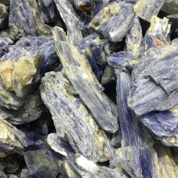 Naturlige hårdnakkede Blå krystal Rå sten kyanite