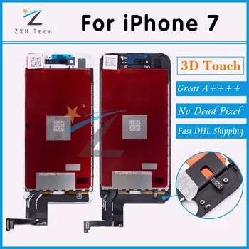 5PCS/MASSE Grade AAA-OEM til iPhone 7 LCD-7 plus Skærm Udskiftning af Linse Pantalla Touch Digitizer via DHL Forsendelse Gratis
