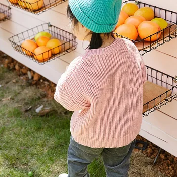 2020 Nyt Mærke Baby-Trøjer Piger Tøj Vinter Tykkere Toppe Til Drenge