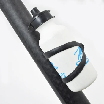 Cykling Fuld Carbon Fiber vandflaske Bur MTB Road Cykel flaskeholder side åbning Cykel flaske bure 16g Tilbehør