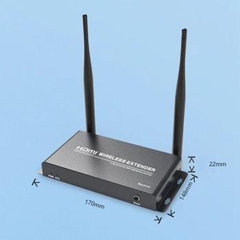 Trådløs HDMI Extender 200M/656Ft HDMI Netværks Kabel Understøtter HDMI Extender Løkke Ud af Senderen og IR-Tilbage