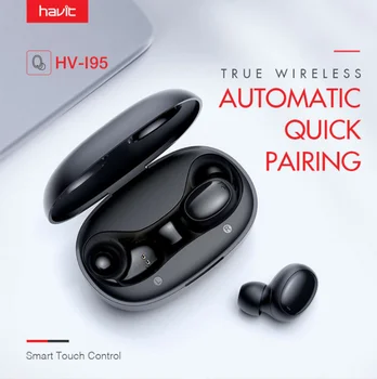 HAVIT i95 Touch Kontrol Bluetooth Hovedtelefoner støjreducerende Headset FreeRole HD Stereo Trådløse hovedtelefoner, Øretelefoner Dropshipping