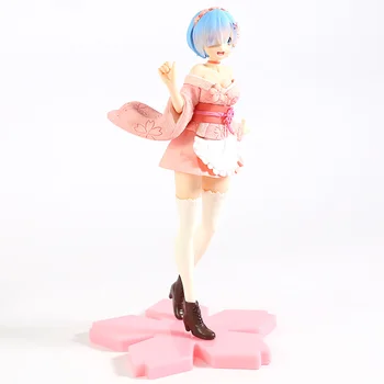 Re:Nul Start Liv I En Anden Verden Rem Sakura Billede Ver. Ædle Figur Collectible Model Toy