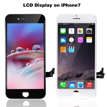 AAA+++ LCD-Skærm Til iPhone4 6S 5S 6 7 8 tryk på Skærmen erstatning LCD-Digitizer Assembly for iPhone 5S SE 6 6S 7 LCD-Skærm