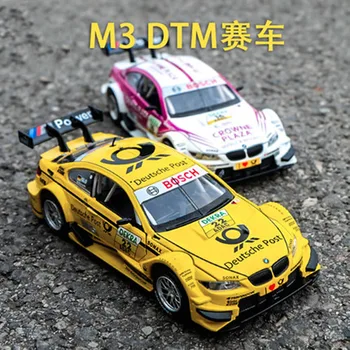 1: 32M3 DTM-model toy metal legering sportsvogn toy åbner døren med lyd og lys til at køre tilbage af den bil model gave