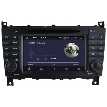 7 Tommer Android 10.0 PX6 DVD-afspiller bånd, video, radio Bil GPS Til Mercedes Benz W203 W208 W209 W210 W463 W163 W168 Navigation