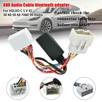 Bil Audio Receiver AUX indgang Bluetooth-Adapter for Volvo C30, C70 S40 S60, S70 S80 V40 V50 V70 XC70 XC90 Modtager Adapter