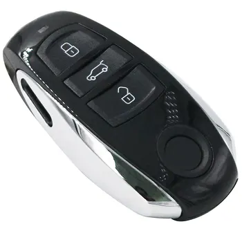 3-Knappen Smart Fjernbetjening Nøgle med Keyless Fob for VW 315/433/868MHZ Med ID46 Chip 7953 For Volkswagen Touareg