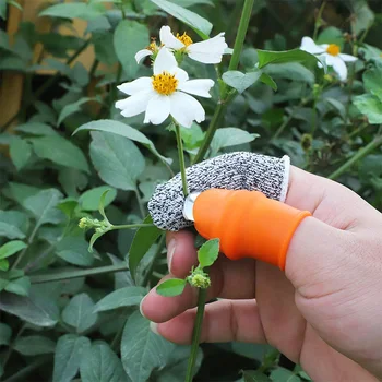 9 Pc ' er Have Silikone Tommelfinger Kniv Værktøjer Kit, Separator Finger Kniv til Trimning af Grøntsager, Planter, Frugter