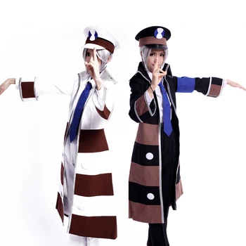 Ingo Nobori Emmet Kudari Cosplay Kostume Frakke+trøje+bukser+slips+hat+armbind