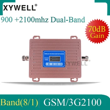 3g Signal Booster 900 2100 2g 3g Signal Booster Dual Band-Repeater 2g-3g-Repeater Gsm Signal Booster 3g Forstærker