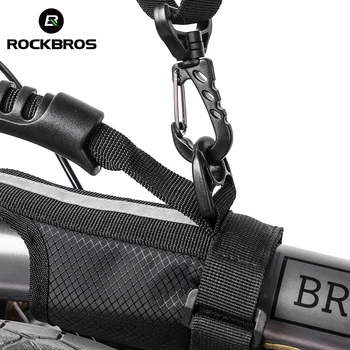 ROCKBROS cykelholder Folde Cykel Stel Bære Skulder Rem, Håndtag, Håndgreb For Brompton-Cykel Cykel Cykel Tilbehør