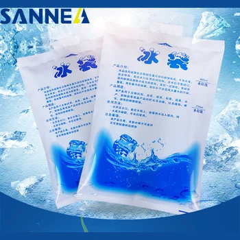 SANNE 20pcs/masse 400ML Genanvendelige Ice Taske Termisk køling tasker Isoleret Kold ispose køletaske til Maden Frisk Mad Ice Taske CB101