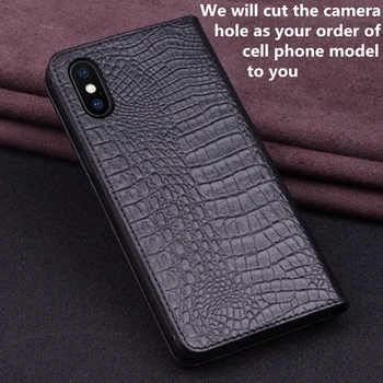 Ægte læder tegnebog case-kort slot telefon taske til Samsung Galaxy A41 A11 A21 A31 A51 A71 A81 A91 flip wallet telefonen tilfælde funda