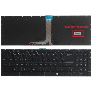 Ny amerikansk tastatur TIL MSI GE63 GE65 GL65 Gp65 GE73 GS75 GL75 MS-17E4 MS-17E5 GP75 MS-17E3 MS-17E7 GE75 MS-17E1 MS-17E2