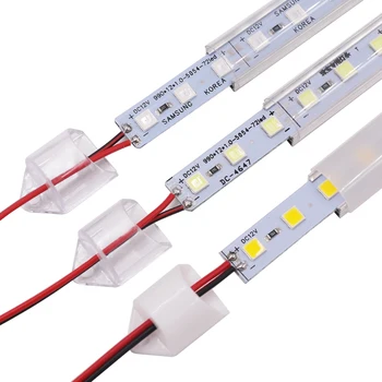 5Pcs LED Bar Lys LED Strip Light 12V SMD5054 36LEDs 50CM LED Rigid Strip Hårdt LED Strip Vandtæt LED-Rør