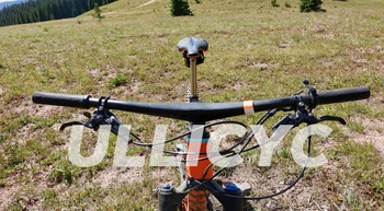 Ullicyc Full Carbon Titanium skrue MTB Cykelstyr Mountain Cykel Anledning Styret Med Stamceller 40-70mm UD kulfiber HB110