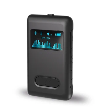 Mpow BH298 Trådløse Bluetooth-5.0 Audio Receiver 15h Spilletid 30m/66ft driftsområdet For AUX Bil Kablede Hovedtelefoner/Sperakers
