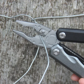Multiværktøj Tang Kniv Skruenøgle Skruetrækker Sæt Pocket Folde Wire Cutter Bærbare Udendørs Håndværktøj