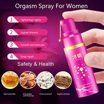 Orgasme Gel Libido Enhancer Sex Spray Skeden Stimulerende Intens Sex Drop Exciter Kvinder Stærkt Klimaks Vaginal Smøremiddel Kvinder Sex