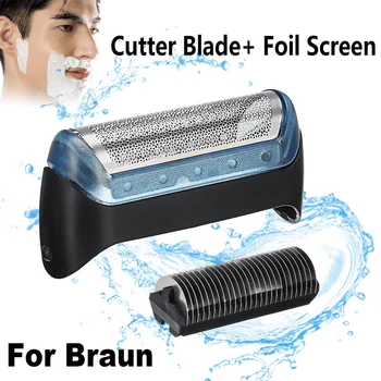 Barbermaskine/Skraber Folie & Cutter Blade Erstatning For Braun 10B/20B/20S, Shaver Udskiftning af Folie+Cutter Blade