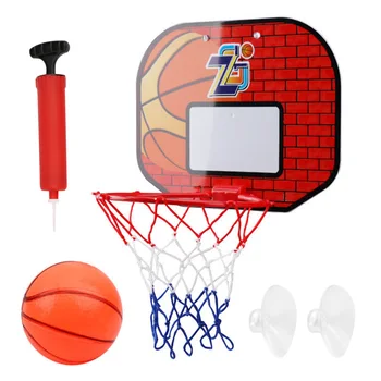 Mini Basketball Backboard Hoop Net Basketball Backboard Halskæde Væggen Suge Basketball yrelsen Kids Sports-Toy