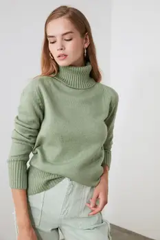 Trendyol Rullekrave Strik Sweater TWOAW21KZ1343