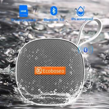 Ecoboseo Trådløse Udendørs Bærbare Bluetooth-Højtaler IPX6 Vandtæt Mini-Højttalere med Høj Bas Lang Batteri Spille Magnetiske TF