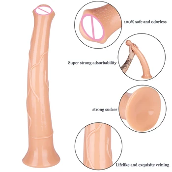ManNuo Super Lange Hest Dildo til Kvinder, Lesbiske Enorme Dyr Dildo til Anal Stor Pik Penis sugekop Adult Sex Toy 18 Produkter