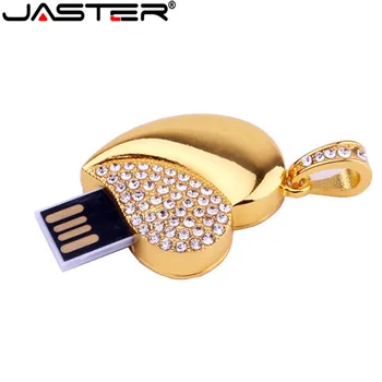 JASTER varm salg af fast kapacitet crystal Mini damer taske USB 2.0 4GB 8GB 16GB 32GB Ekstern Storage USB-flash-drev
