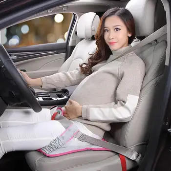Car Seat Belt Clip-Strop Til Gravide Kvinder Sikkerhed Sædehynde Dæk Protector Bælte Støtte Bælte Forhindre Kvælning