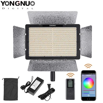 Yongnuo YN1200 Pro LED Video Lys med 3200K at 5500K Justerbar Farve Temprature for Canon, Nikon, Pentax SLR Kamera Videokameraer