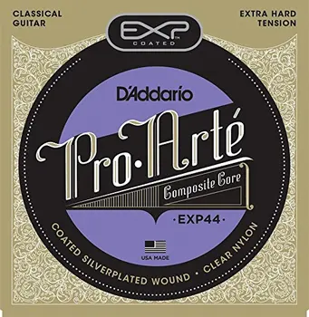 D ' addario EXP44 Belagt Klassisk Guitar Strenge, Ekstra Hård Spænding