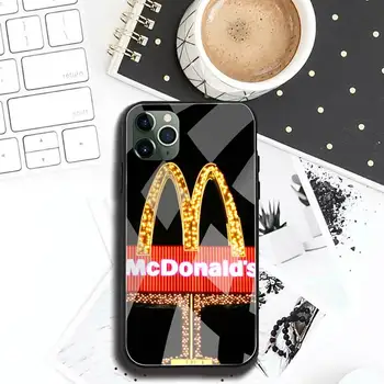 Mcdonalds pommes Frites Joker Telefon, Sag Hærdet Glas Til iPhone 11 Pro XR XS MAX 8 X 7 6S 6 Plus SE 2020 sag