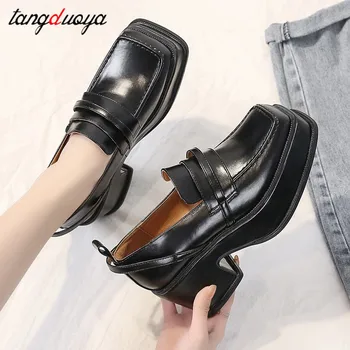 Japansk High School Elev, Sko Girly Girl Lolita Sko Cospaly Sko JK Uniform Loafers Casual Sko harajuku vintage sko