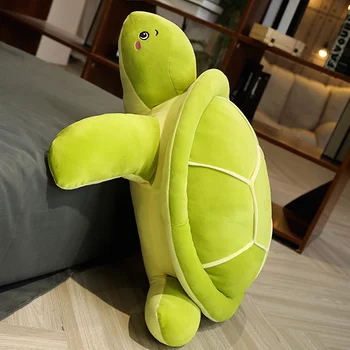 Hot Nye Huggable Super Bløde Dejlige Ocean Sea Turtle Blød Plys Legetøj Skildpadde Udstoppede Dyr Dukker Pude Pude Gaver Til Børn