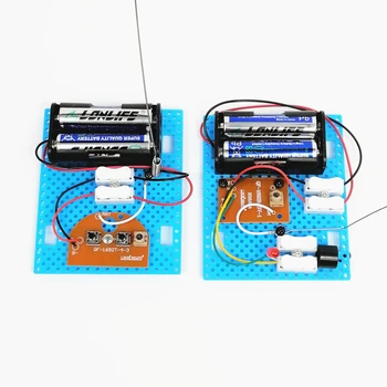 DIY Radio transmitter model eksperiment med videnskab skole projekt radio