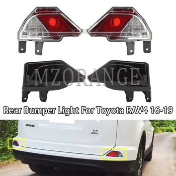 Bageste Kofanger Baggrund For Toyota RAV4 2016 2017 2018 2019 led baglygter kofanger let tåge lys Uden LED-blinklys Lampe