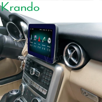 Krando Android 10 9 8 tommer Core 4+64G Bil-radio, navigation, multimedie-afspiller til Mercedes Benz SLK 2011-med WIFI Bil GPS