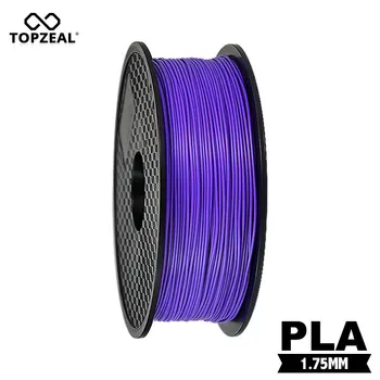 TOPZEAL Premium Kvalitet Lilla Farve PLA Filament: en 3D-Printer Filament 1 KG/Rulle 2.2 lbs 1.75 mm Materialer til RepRap 3D-Printer