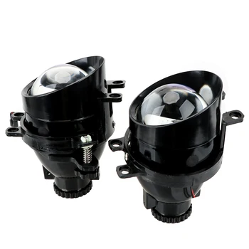 2stk Tåge Lys PTF H11 Bi-Xenon projektorens Linse For Toyota Corolla/Yaris/Avensis/Camry/RAV4/Peugeot/Lexus Car-Styling LED Pærer
