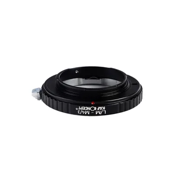 K&F Koncept Linse Mount Adapter til Leica-M-Optik Micro 4/3 M4/3 M43 Mount Adapter GX1 GX1 EP3 OM-D E-M5 LM-M43 gratis fragt