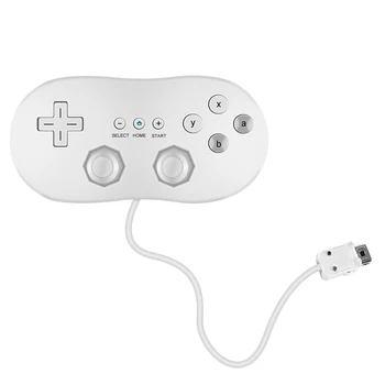 Hvid Kablede Classic Controller USB-Spil Joystick, Gamepad Controller med Fjernbetjening Video Spil Til Nintendo Wii Classic