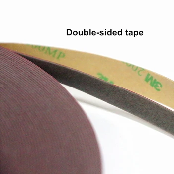 35 m/Rulle Stærkt Permanent 3m Dobbeltsidet Akryl Skum Tape Til LED Strip Light dobbeltklæbende tape Bil osv 8mm 10mm 12mm
