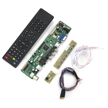 T. VST59.03 For LP125WH2(SL)(B3) LCD - /LED-Controller Driver Board (TV+HDMI+VGA+CVBS+USB) LVDS Genbrug Bærbar 1366x768