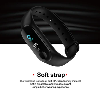 Smart Ur 2020 Kvinder Mænd Unisex pulsmåler Fitness Tracker Smartwatch Til iPhone, Samsung Android, iOS Whatapp VK