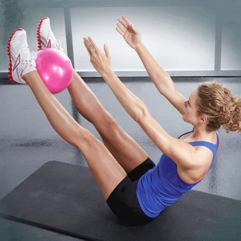 25cm Fitness Pilates Bold Balance eksplosionssikker PVC Yoga Ball Træning Fitness Yoga Core Ball Indendørs Træner Crossfit