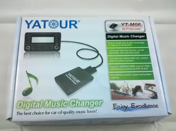 Yatour Bil Audio MP3-afspiller til Honda GL1800 Goldwing USB SD-AUX Digital Musik Skifter adapter
