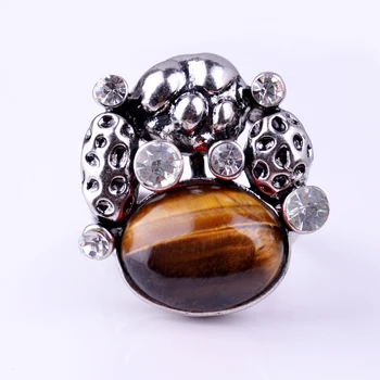 Nye Tiger Eye Sølv Ring i Antik Rød Agat Ametyst Indstilling Samle Penge Crystal Style Vintage Mænd Gave Finger Ringe til Kvinder